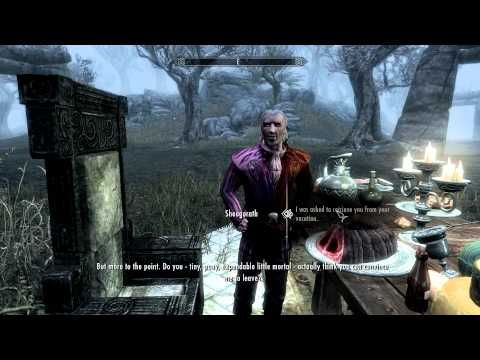 TESV: Skyrim - Meeting Sheogorath