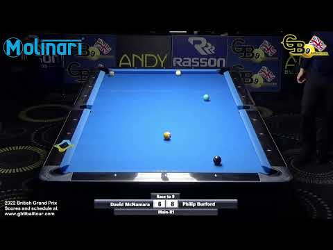 Main Event R1 - David McNamara vs Philip Burford