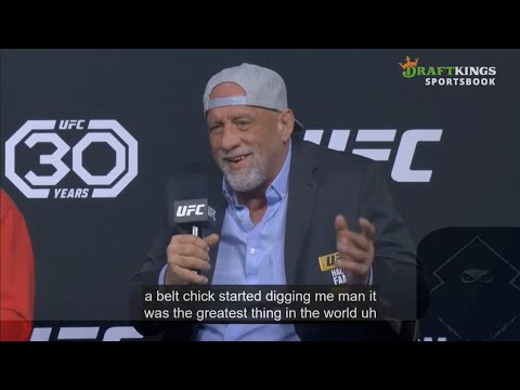 Mark Coleman's hilarious hammer response at UFC Heavyweight Q&A