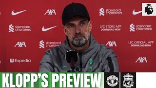 Old Trafford Challenge & Premier League Run-In | Klopp's Preview | Manchester United vs Liverpool