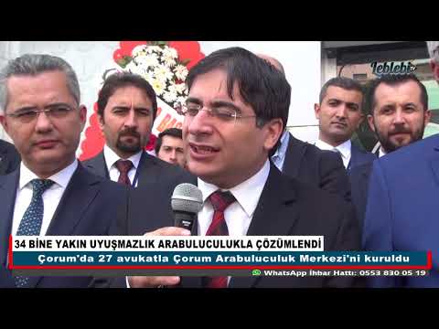 34 BİNE YAKIN UYUŞMAZLIK ARABULUCULUKLA ÇÖZÜMLENDİ