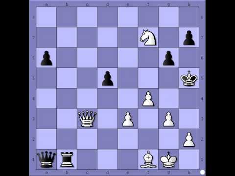 Uloga Kralja u napadu - Moderna Taktika 1 - ALJEHIN vs KAUFMAN