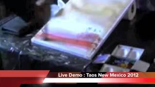preview picture of video 'Alvaro Castagnet At Total Arts Gallery, Inc. Taos NM 2012: Live Demo'