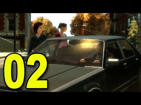 Grand Theft Auto 4 - Part 2 - Picking Up Chicks (Let's Play / Walkthrough / Guide)