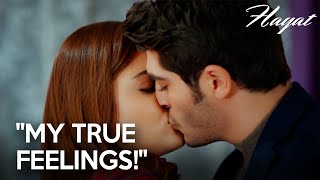 Heart-stealing kiss from Murat!  Hayat - English S