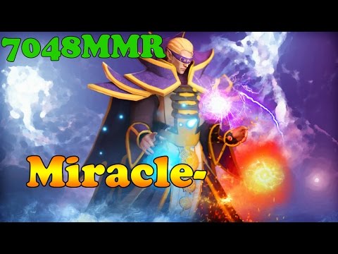 Dota 2 - Miracle- 7048MMR plays Invoker vol 1# - Ranked Match!