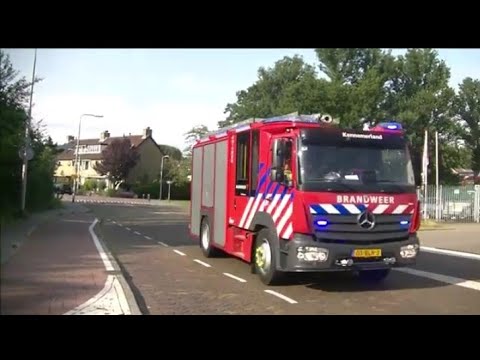 400 abonnees 6X brandweer met spoed in Krommenie Haarlem en Velsen