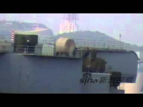 Ex-Varyag unveiling its fangs - Type 1130 CIWS, HHQ-10 RAM and UDAV-1 ASW-launcher