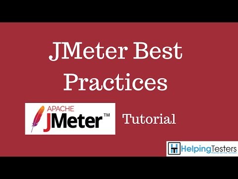 Best Practices - JMeter Tutorial 23