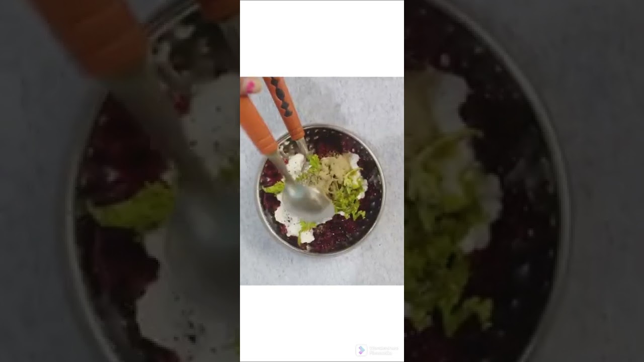 Alia bhatt's Favorite Beetroot Raita  #shortvideo #youtubeshorts