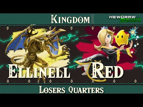 Ellinell (Ridley) vs red (Rosalina, Mewtwo) | Kingdom I: The First HDR Summit - Losers Quarters