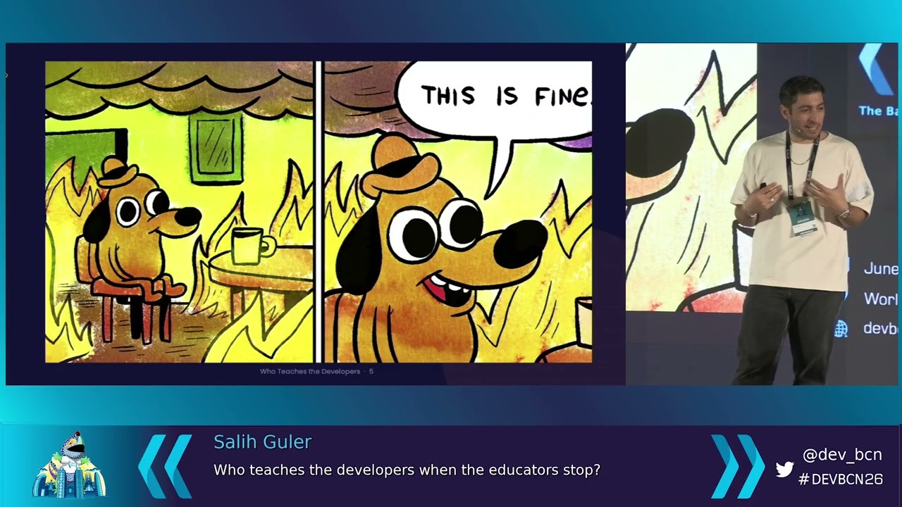 Salih Guler—Who teaches the developers when the educators stop?