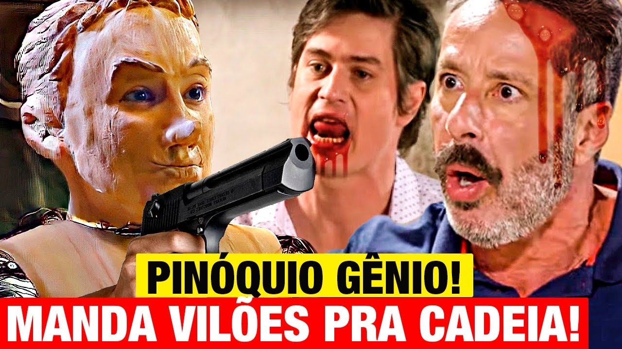 POLIANA MOÇA - Pinóquio GANHA VIDA! e se vinga dos vilões que lhe roubaram!