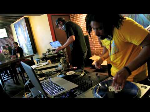 SXSW 2012 DJ Platurn DJ Digg Spare Beats Molotov Austin Texas