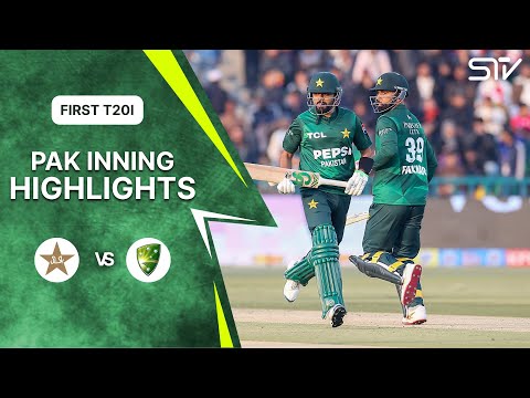 Pakistan Innings Highlights  | Pakistan vs Australia | Match 01 | T20I Series 2026 | PCB | M9E1H