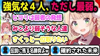 順当なキズナアイ 大器晩成のさくらみこ 金持ちのしぐれうい 全てを搔っ攫う鷹宮リオン  ＃しぐれうい　＃切り抜き