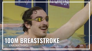 Van Mathias Secures Win in 100M Breaststroke | 2026 Pro Swim Series Austin