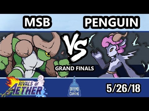 DTC 1 RoA - MSB [L] (Kragg) Vs. Penguin (Absa, Ranno) - Rivals of Aether Grand Finals