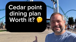 Is the Dining Plan at Cedar Point actually worth the money 🎢🍔