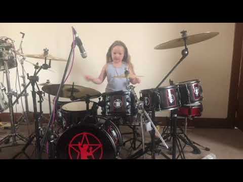 Melodie McNeil (Aged 5) Plays "The Main Monkey Business" by RUSH