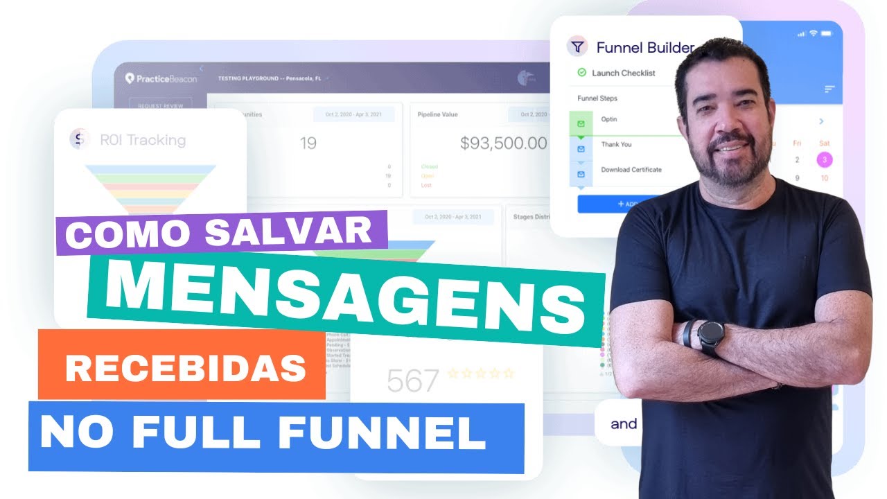 Como salvar mensagens recebidas no Full Funnel