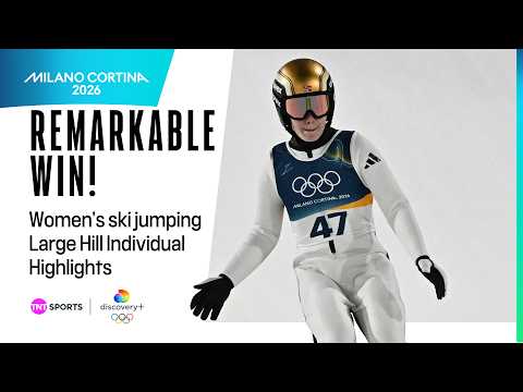 NORWEGIA ZDOBYWA ZŁOTO! 🥇 | Najważniejsze momenty konkursu skoków narciarskich kobiet | Zimowe Igrzyska Olimpijskie 2026