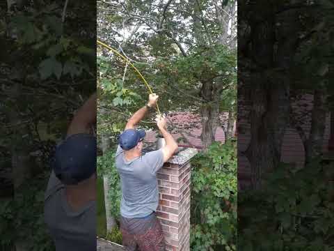 DIY CHIMNEY CLEAN