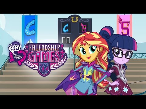 My Little Pony Equestria Girl: Jogos da Amizade (2015) Filme Completo Dublado