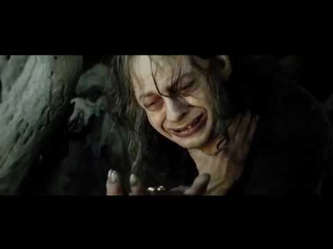 Smeagol transforms into Gollum (The Lord of the Rings- The Return of the King)