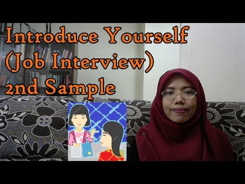 [LEARN MALAY] 57-P2 Introduce Yourself(Job Interview)