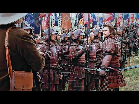 Swords versus guns as Tom Cruise dons samurai armor.