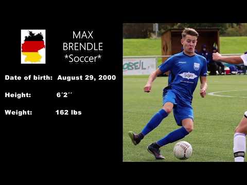 Soccer men | Defender, Midfield, Forward | Max Brendle, Germany | recruit Fall 2019