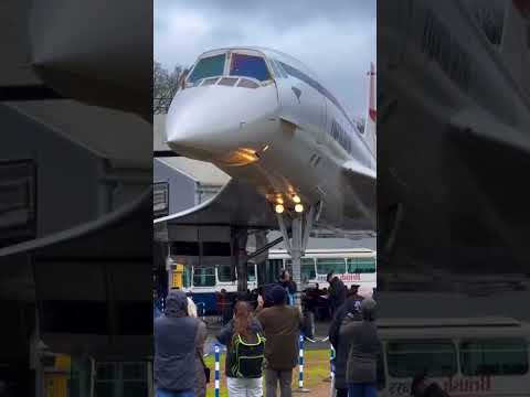 Concorde's droop nose system demonstration! #concorde
