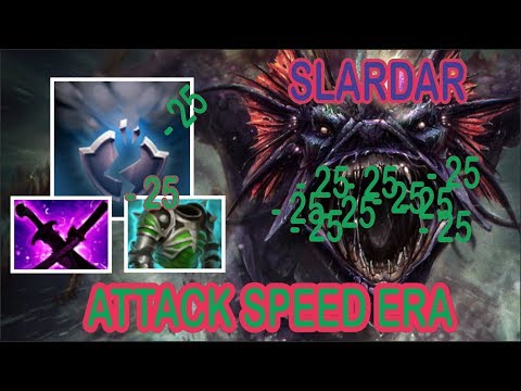 SLARDAR ERA? IMBA BUILD ATTACK SPEED + REDUCTION ARMOR | TANKER LOOK LIKE PAPPER | DOTA 2 7.20E