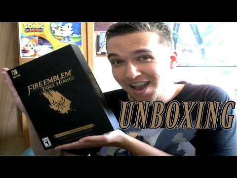 Fire Emblem Three Houses Seasons Of Warfare Edition Showcase & Unboxing