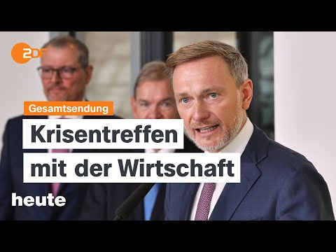 Video Thumbnail: heute 19:00 Uhr vom 29.10.2024 Getrennte Wirtschaftsgipfel, Wahlkampf-Countdown, UNRWA-Verbot