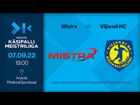 Mistra - Viljandi HC | MEESTE KÄSIPALLI MEISTRILIIGA 2022/2023