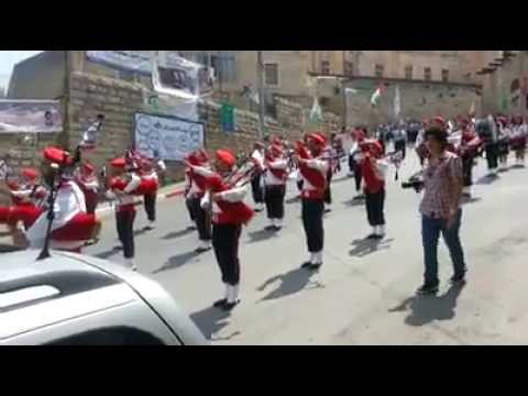 The AOST's Pipe Band - Beit Jala - Beit Jala March !!