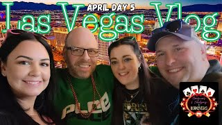 Vegas Day 5 - Cancelled Flights and a Handpay Plus! Cosmo, Tom's Urban & Ellis Island - April 2023