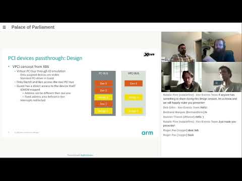 Design Session - Xen PCI device passthrough support on Arm
