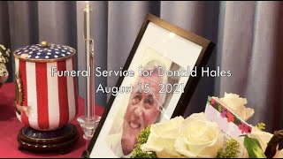 Don Hales Funeral