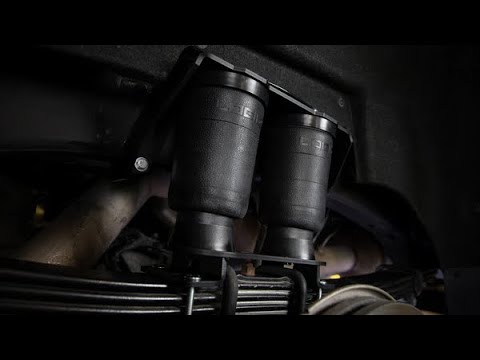 2023 6.7 POWERSTROKE gets LOGIQ AIR suspension bags!! FULL INSTALL!!