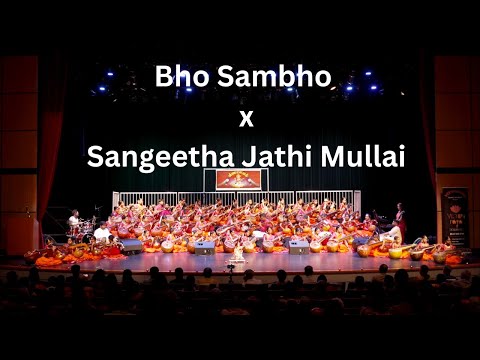 Bho Shambho x Sangeetha Jathi- Veena Varshini 60 Veena ensemble- Veenalayam School of Music, Canada
