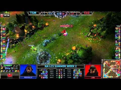 Team Solomid (TSM) vs Counter Logic Gaming (CLG) || NA LCS Summer 2013 W2D2 || Full Game HD