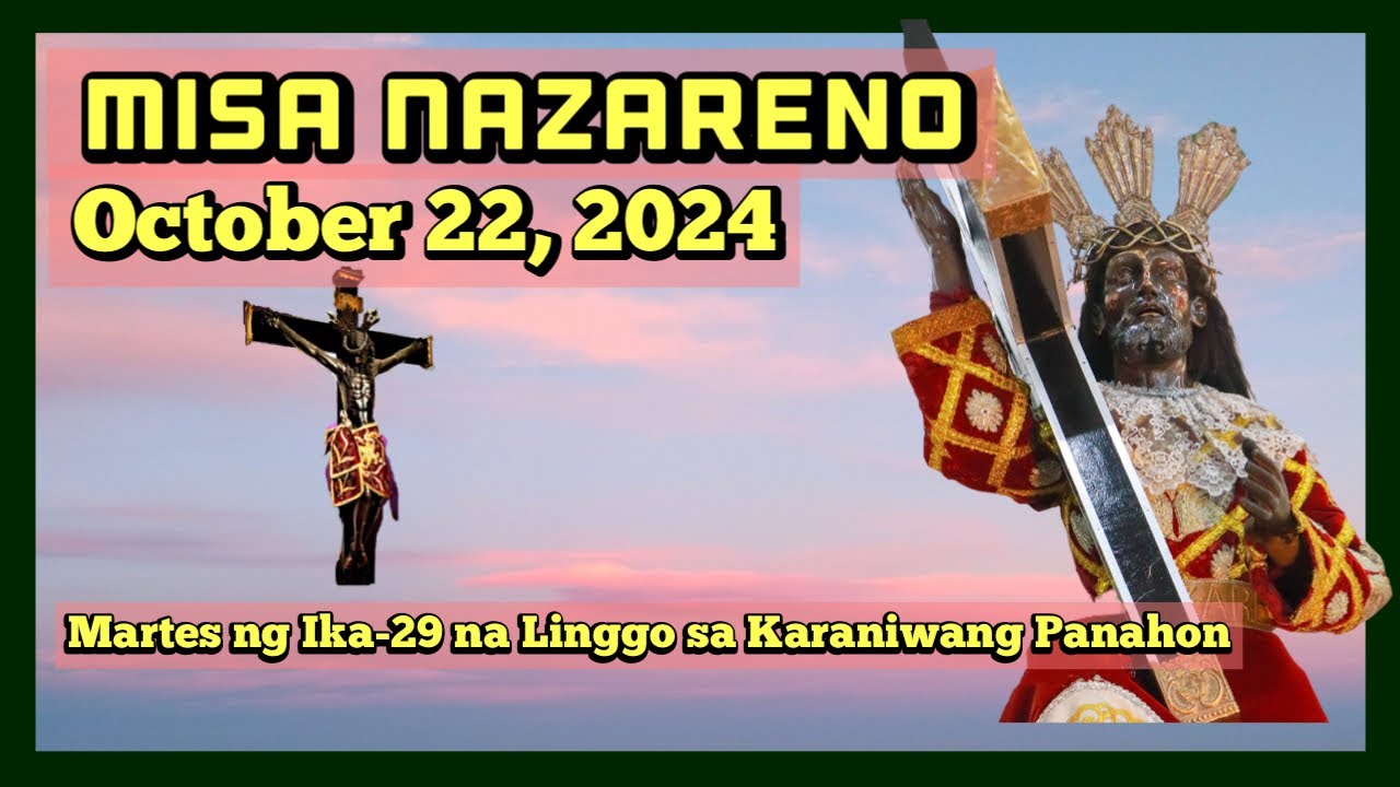 Quiapo Church Live Mass Today Tuesday October 22, 2024 Healing Mass