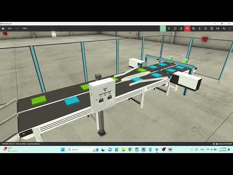 Separation Station Factory IO Using GRAFCET