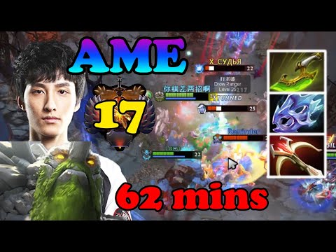 AME ULTRA LATE TINY HITTING LIKE A TRUCK VERY FAST ATTACK SPEED BUILD | DOTA2ORBS