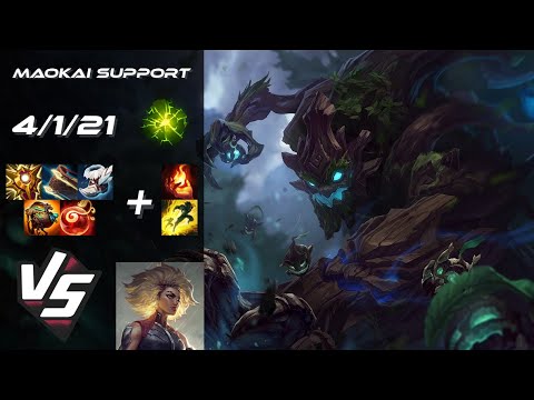 SUPPORT Maokai vs Rell - EU Challenger Patch 14.22