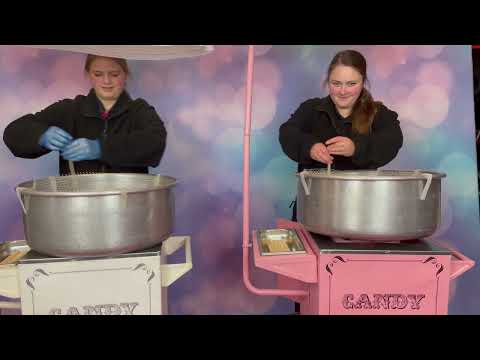 popcorn machine, candyfloss and slush drinks hire Leisure King