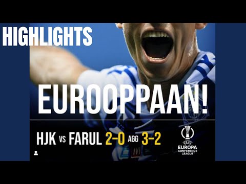 HJK 2-0 Farul | Europe Conference League 2023/24 | Highlights and Goals